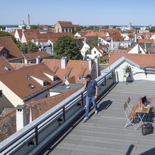 Gris anthracite Structurée